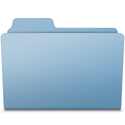 Generic Folder Blue Icon 256x256 png